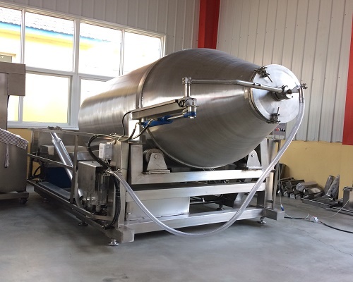 全自動(dòng)真空滾揉機(jī)液壓升降(圖1)